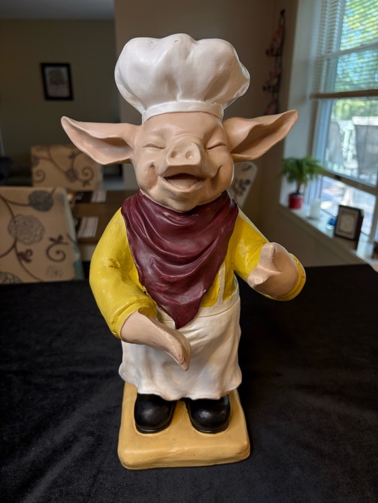 Other - Decorative French Bistro Chef Pug Statue